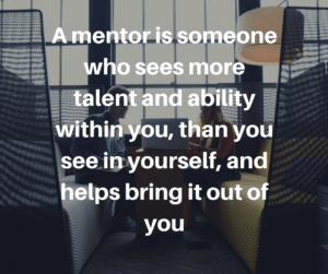 need a mentor